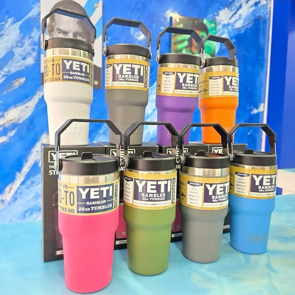 YETI Rambler IceFlow Flip Straw Cup (20 oz)