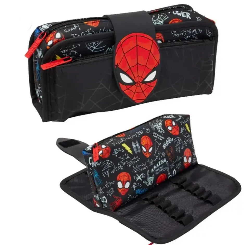 SMGL Marvel Spiderman Double Layer Pencil Case