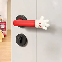 Mickey Hands Anti-Collision Door Handle Cover