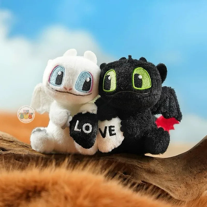 Night & Light Fury Love Keychain Set