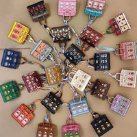 Luxe House Leather Bag Keychains