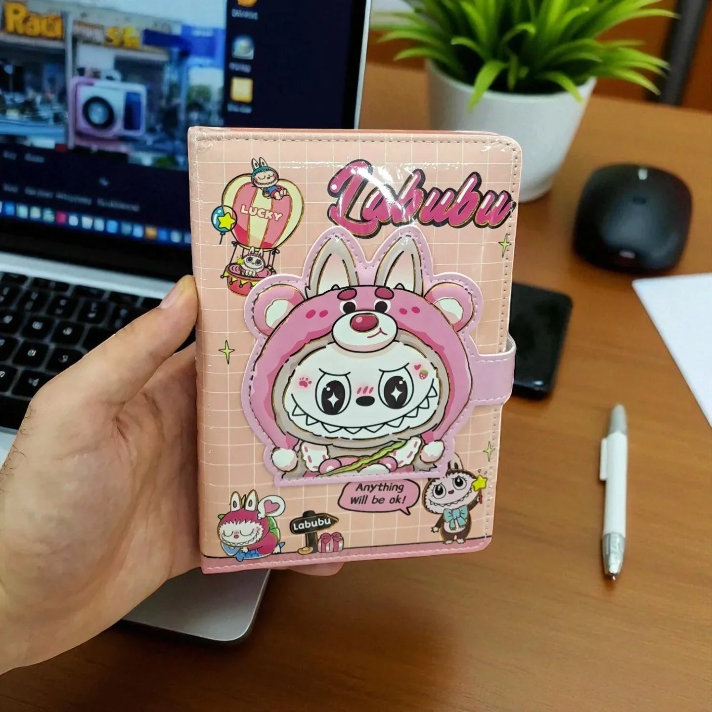 Labubu Monster Musings A5 Planner