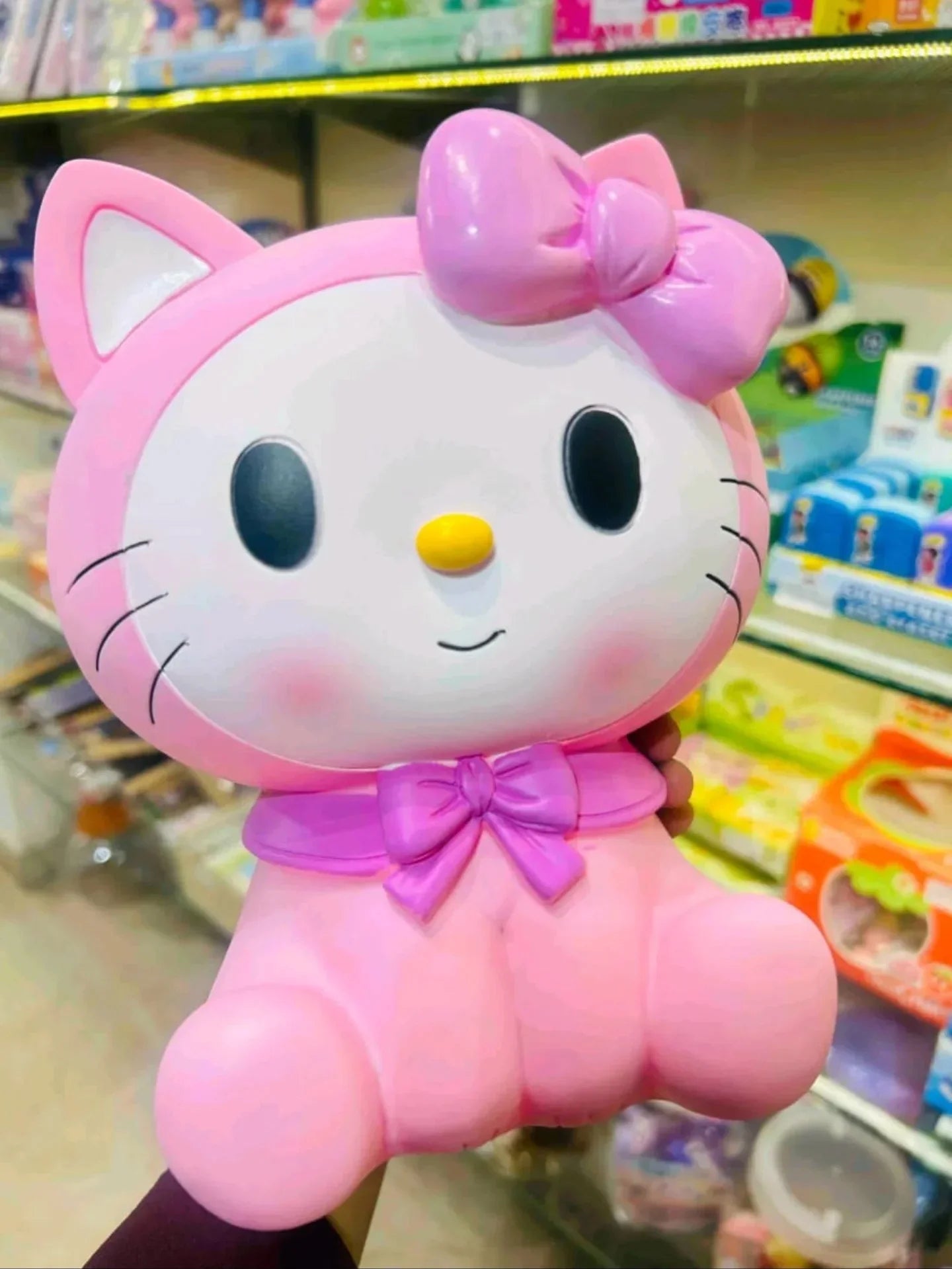 Hello KT Whisker Charm Piggy Bank