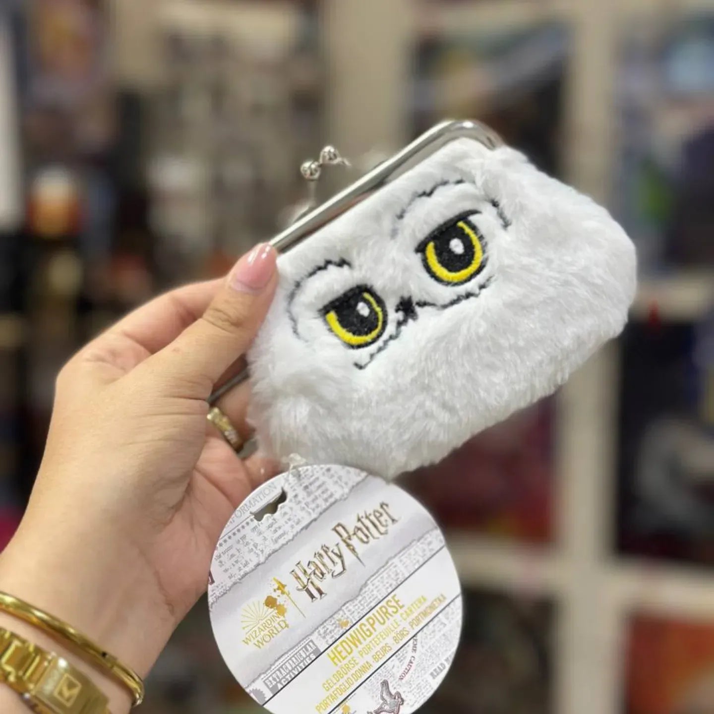Hedwig Plush Flight Mini Wallet