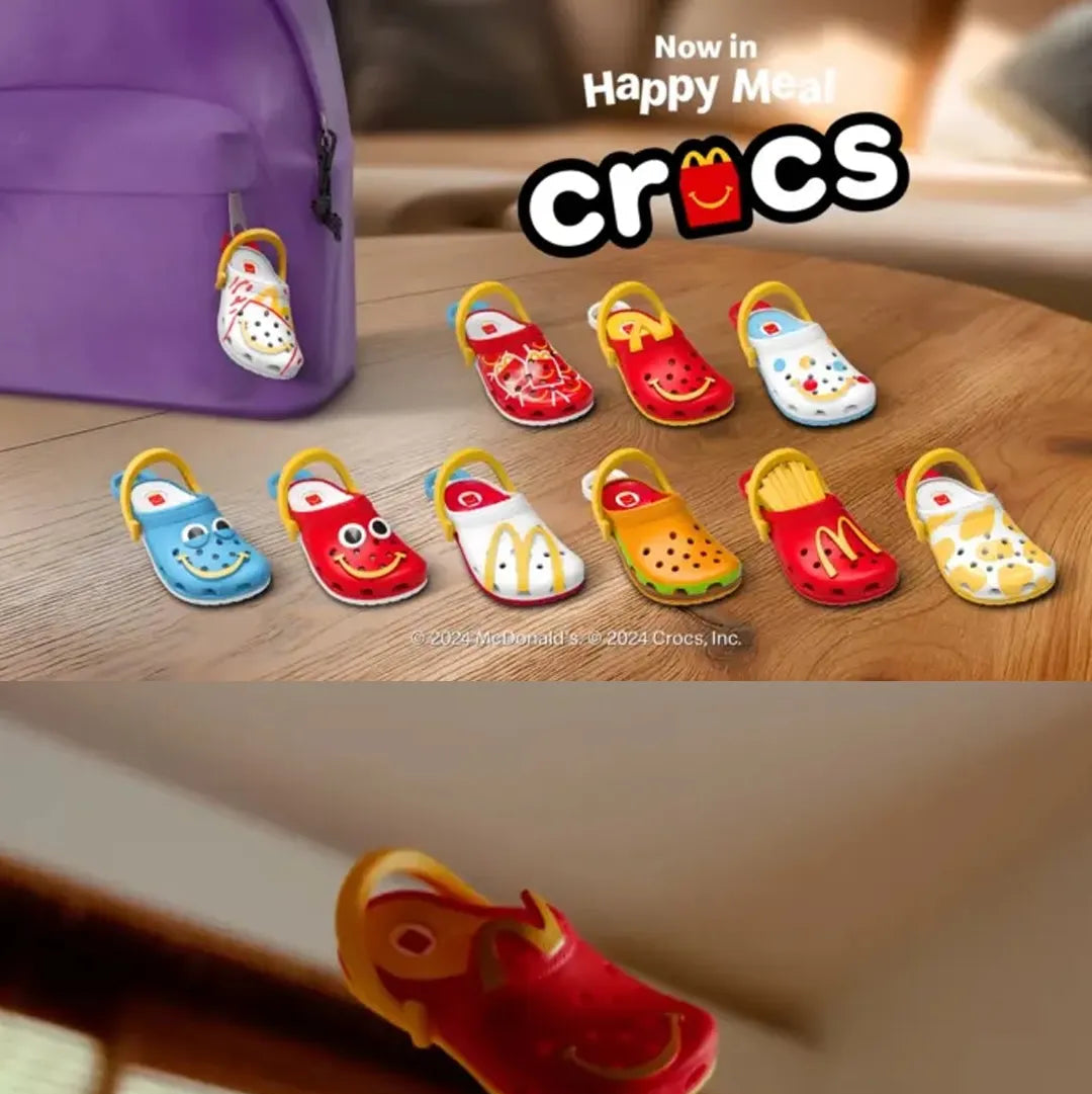 Mini McSlipper Crocs Keychain