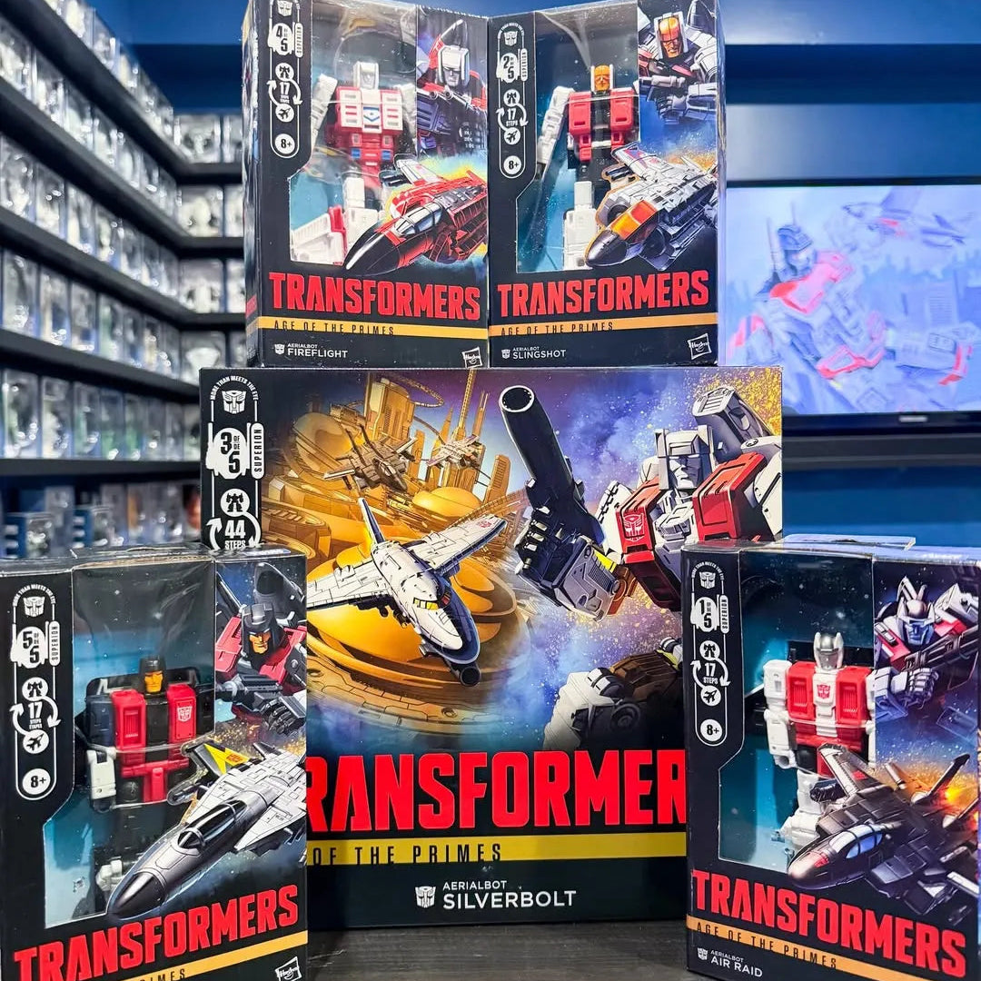 Transformers AoP Combiner Superion 5-in-1 Aerialbots Figure Set