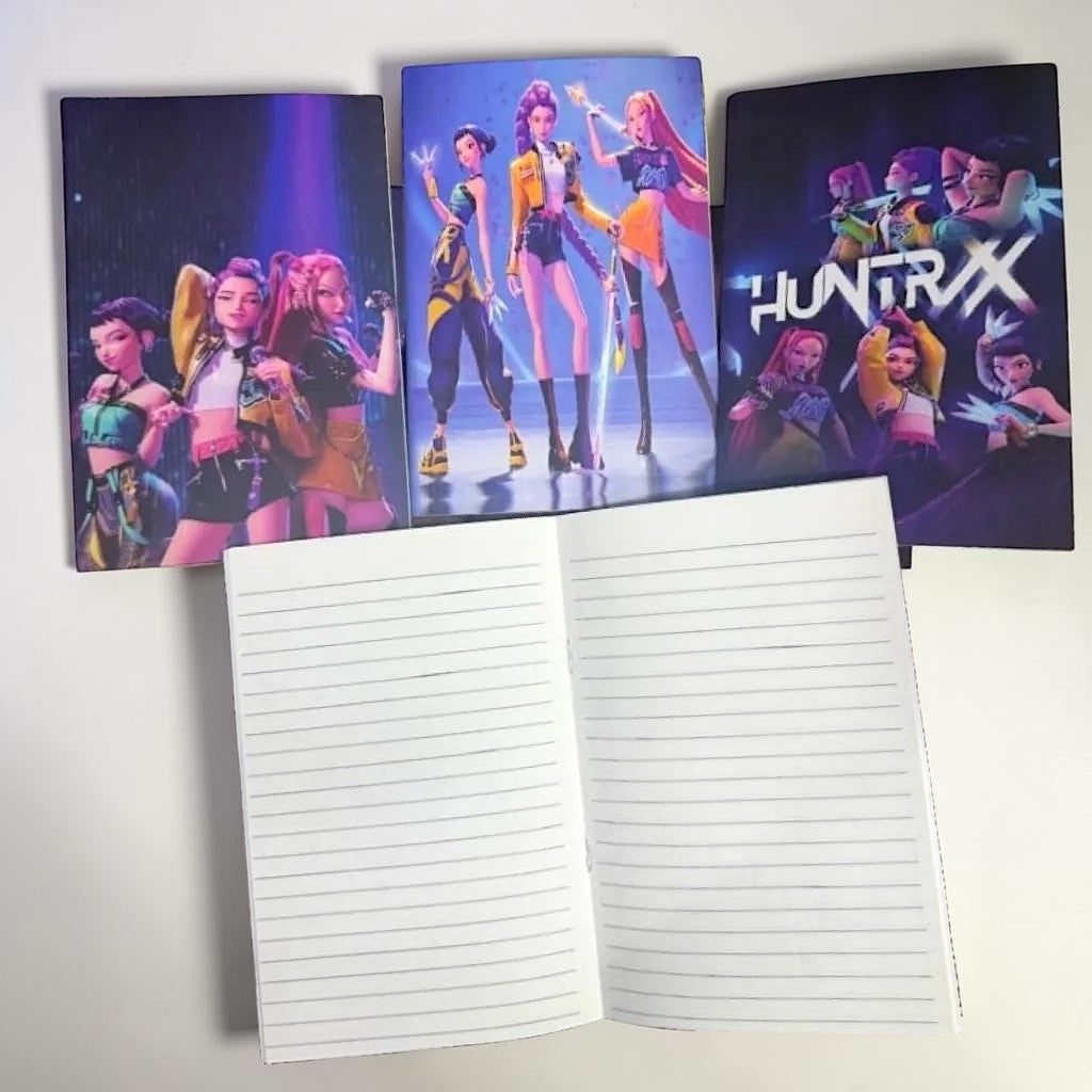 K-Pop Huntrix Neon Strike Notebook