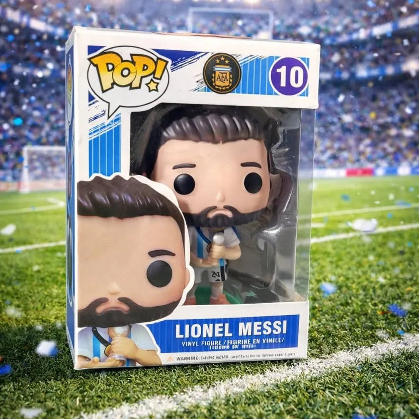 Lionel Messi Argentina World Champions POP Figure