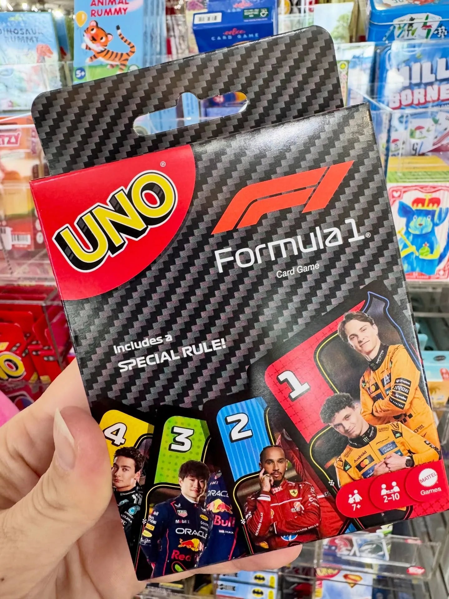 UNO Formula 1 Card Game