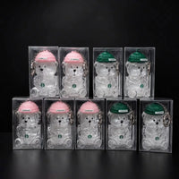 StarBX Bearista Crystal Bear Keychain