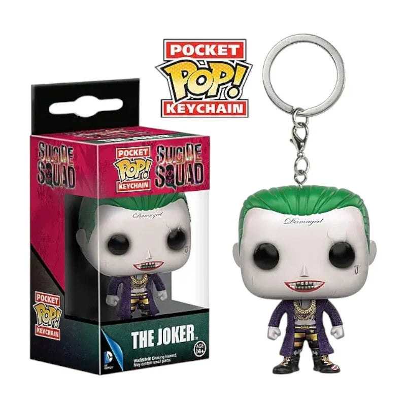 Funko POP Joker & Harley Keychain Collection