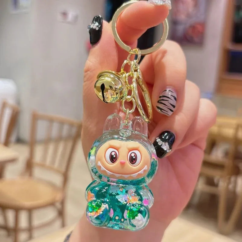 Labubu Liquid Flow Luxe Keychain
