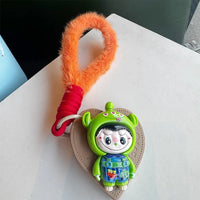 Labubu Cosplay Heart Keychain
