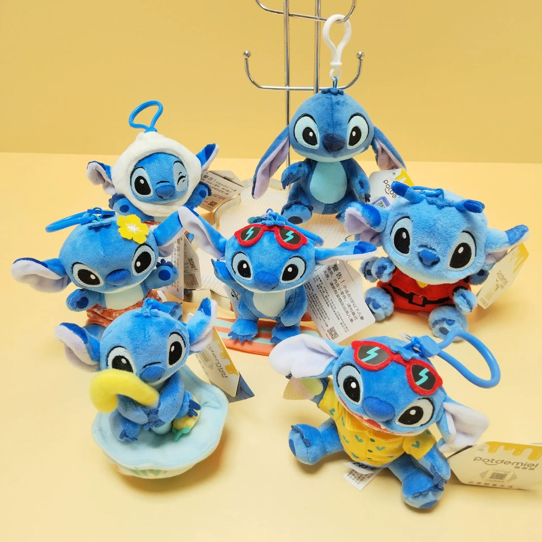 DZNY Stitch Squad Premium Keychains