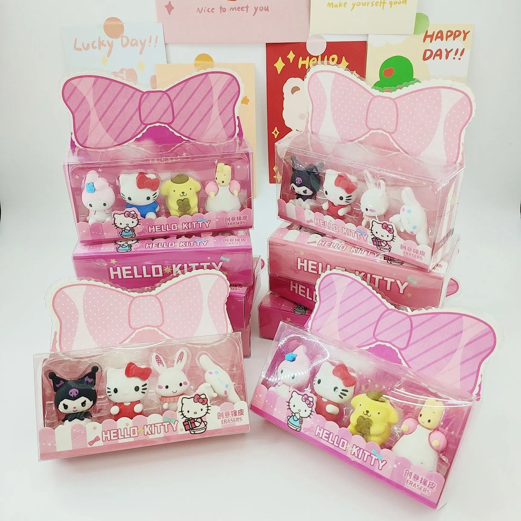 Sanrio Suite Boxed Erasers (Set of 4)