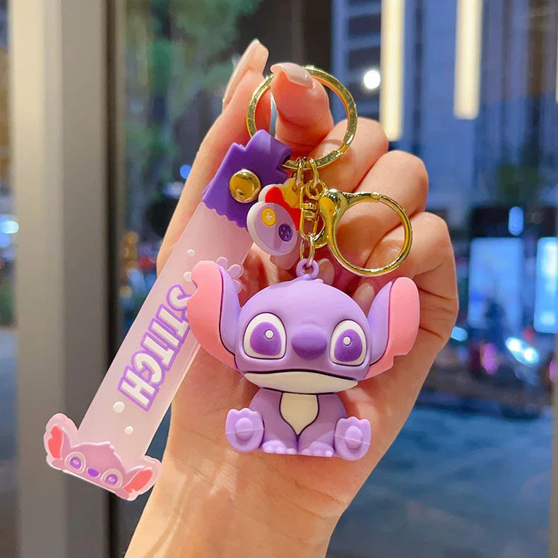 Cosmic Alien Signature Stance Keychain