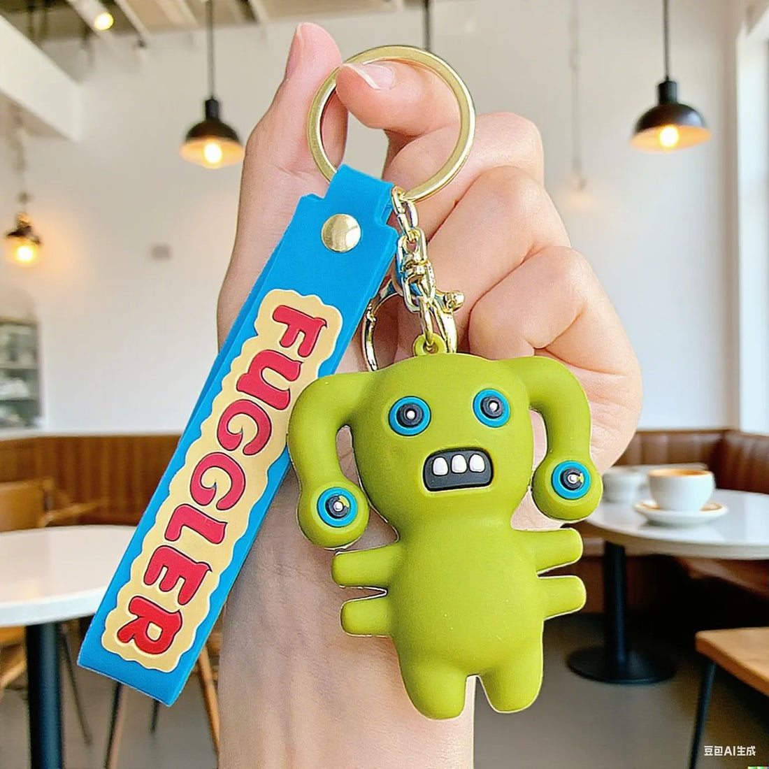 Fuggler Nightmare Neighbour 3D Keychain