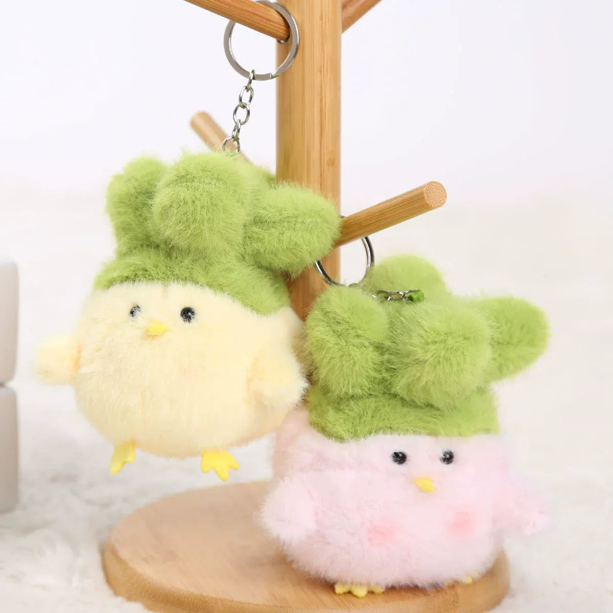 Hubei Souvenir Interactive Garlic Bird Keychain