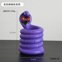 Pokemon Arbok Coiled Cobra Desktop Pen Holder