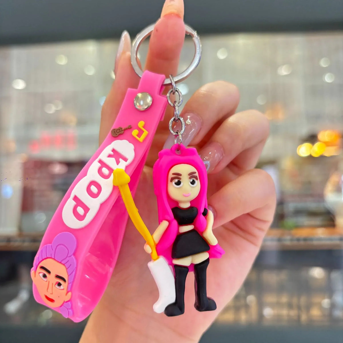 Idol Keychains K-Pop Demon Hunters Idol Stage Keychain