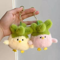 Hubei Souvenir Interactive Garlic Bird Keychain