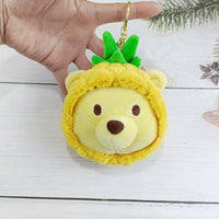 Pineapple Winnie Coin Pouch Keychain