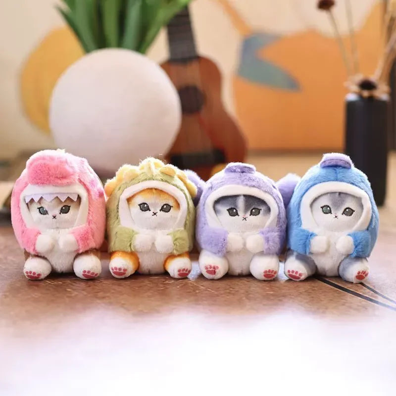 Mofusand Cat Animal Costumes Keychain