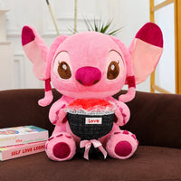 Stitch & Angel Romance Bouquet Plushie (30 cm)