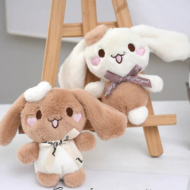 Cinnamoroll Mocha Pup Plush Keychain