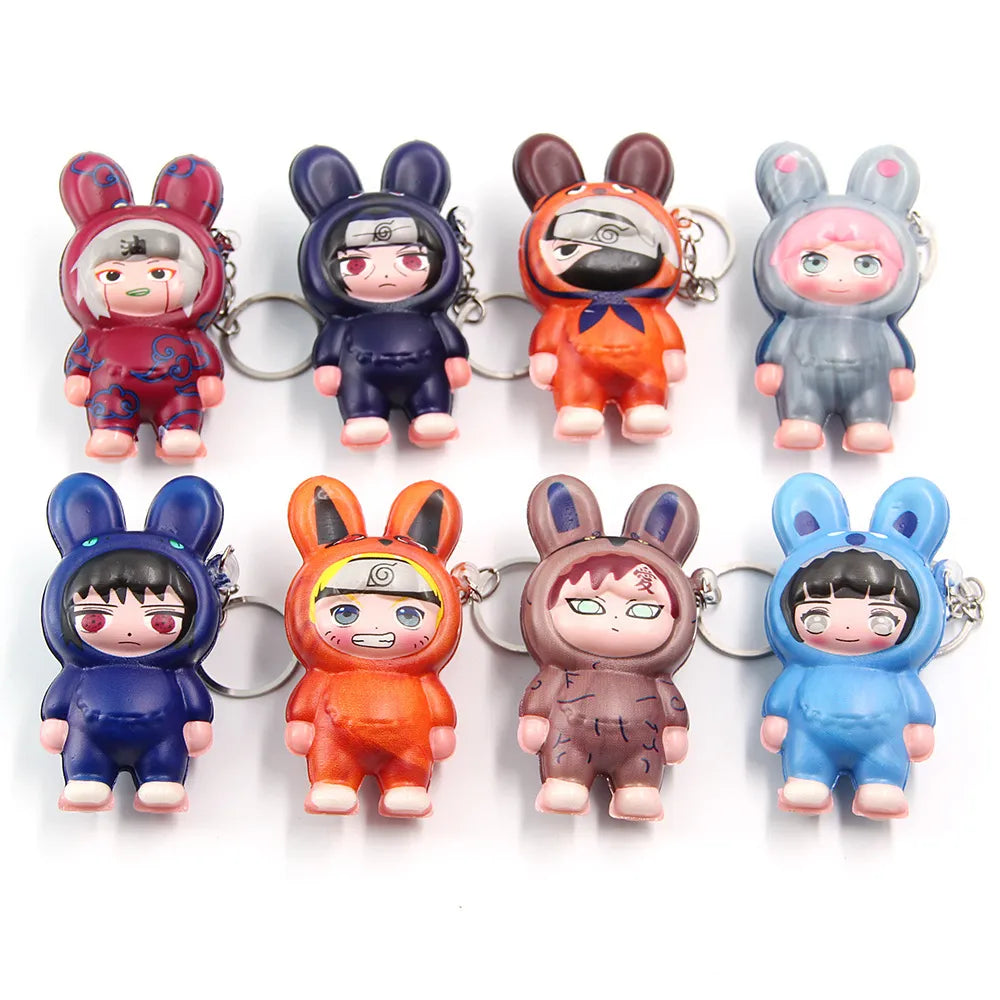 Naruto Beast Party Squeeze Keychain