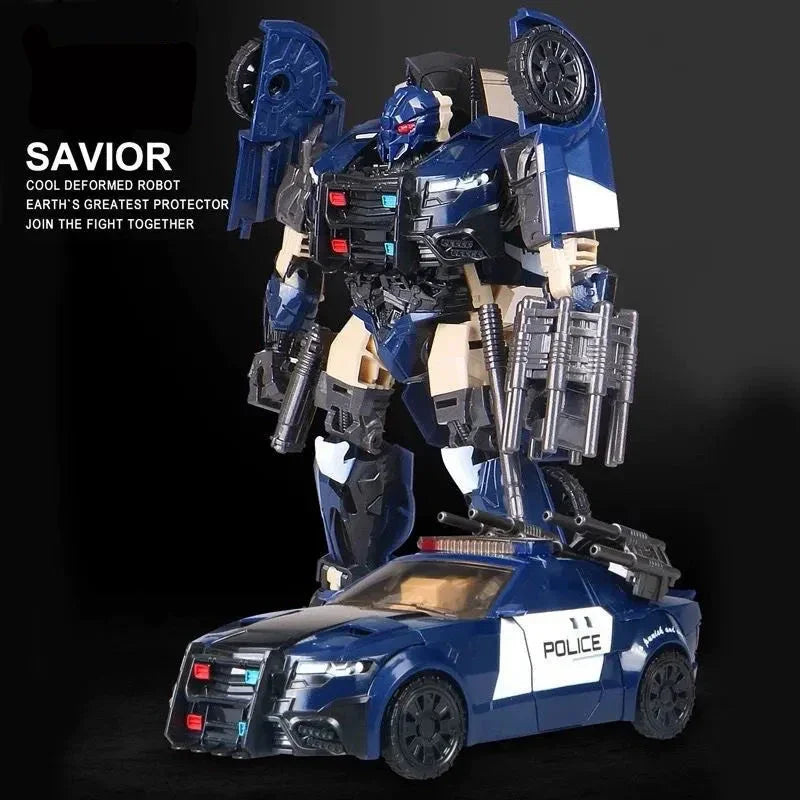 Taiba YS-05 Police Car Transformer Figure