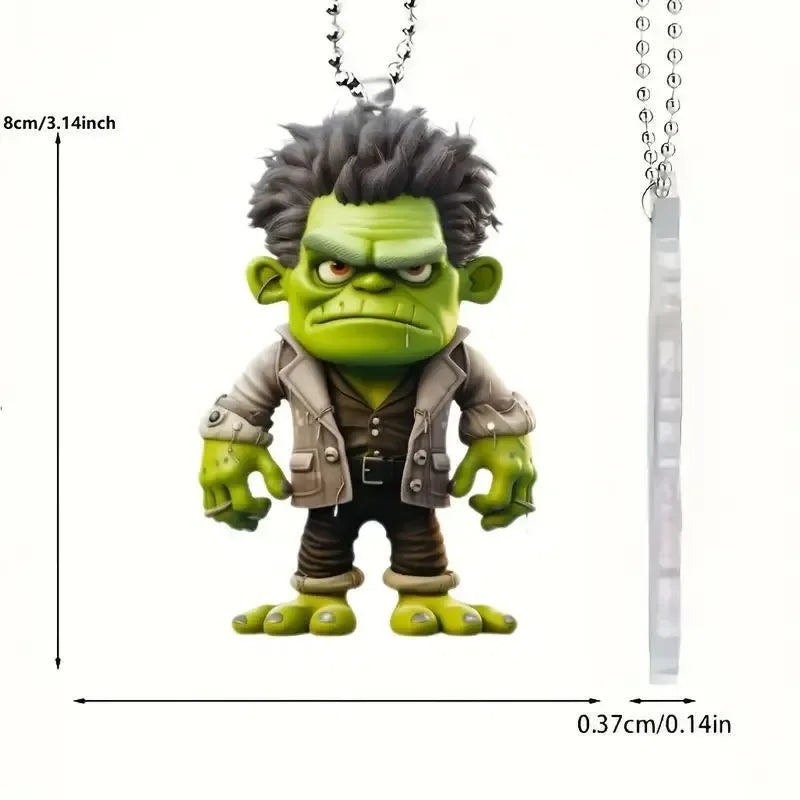 Frankenstein Monster Mash Keychain