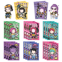 K-Pop Demon Hunters DIY Dress-Up Waterproof Sticker Pack
