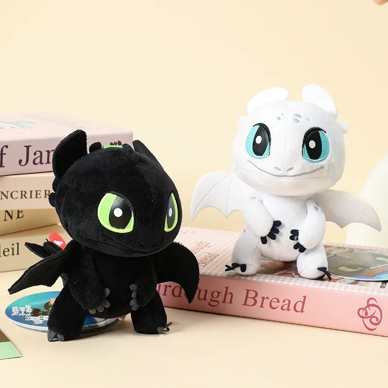 Fury Light & Sound Dragon Plush Keychain