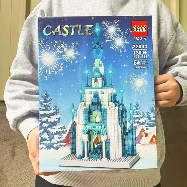 Frozen Palace Building Blocks (1300+ Pcs)