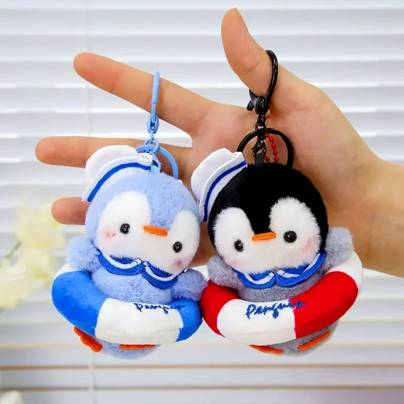 Arctic Sailor Penguin Plush Keychain