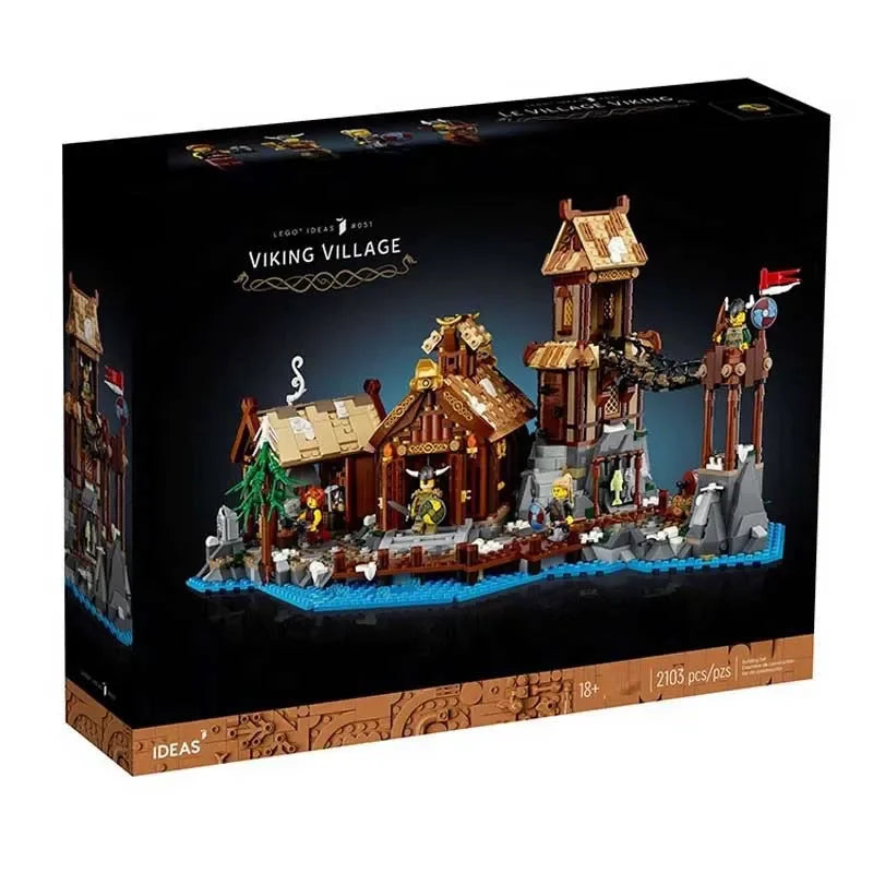Viking Village Building Blocks (2103 Pcs)