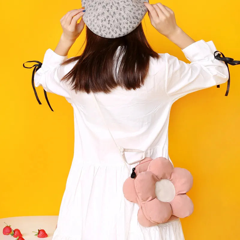 Petal Patchwork Crossbody Bag