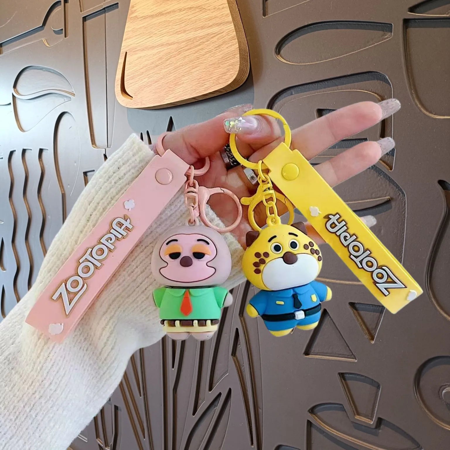 Genuine Zootopia City-Slicker Chibi Style Keychain