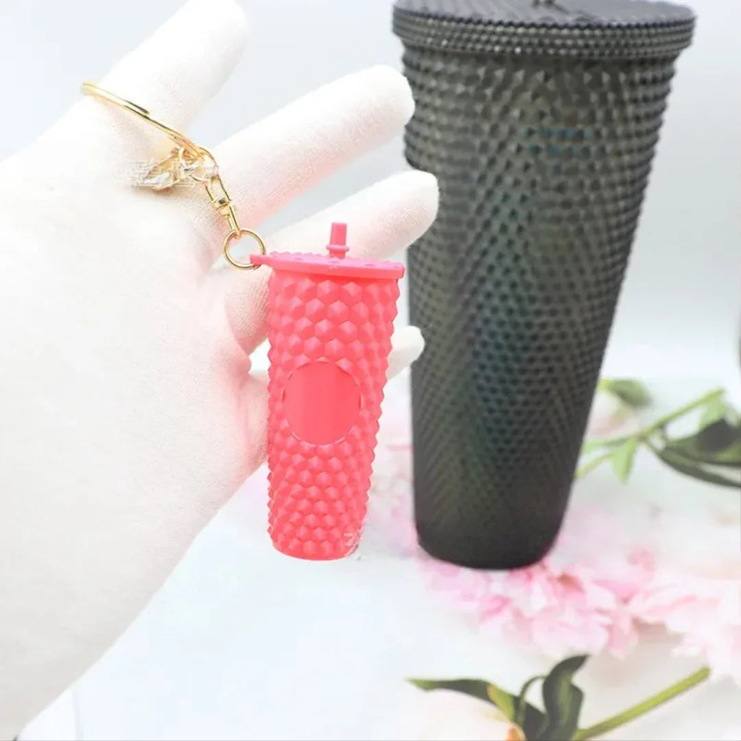 StarBX Glitter Glow Tumbler Keychain