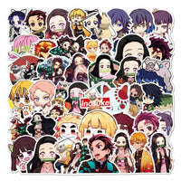 Demon Slayer Chibi & Battle Decal Sticker Pack (50 Pcs)