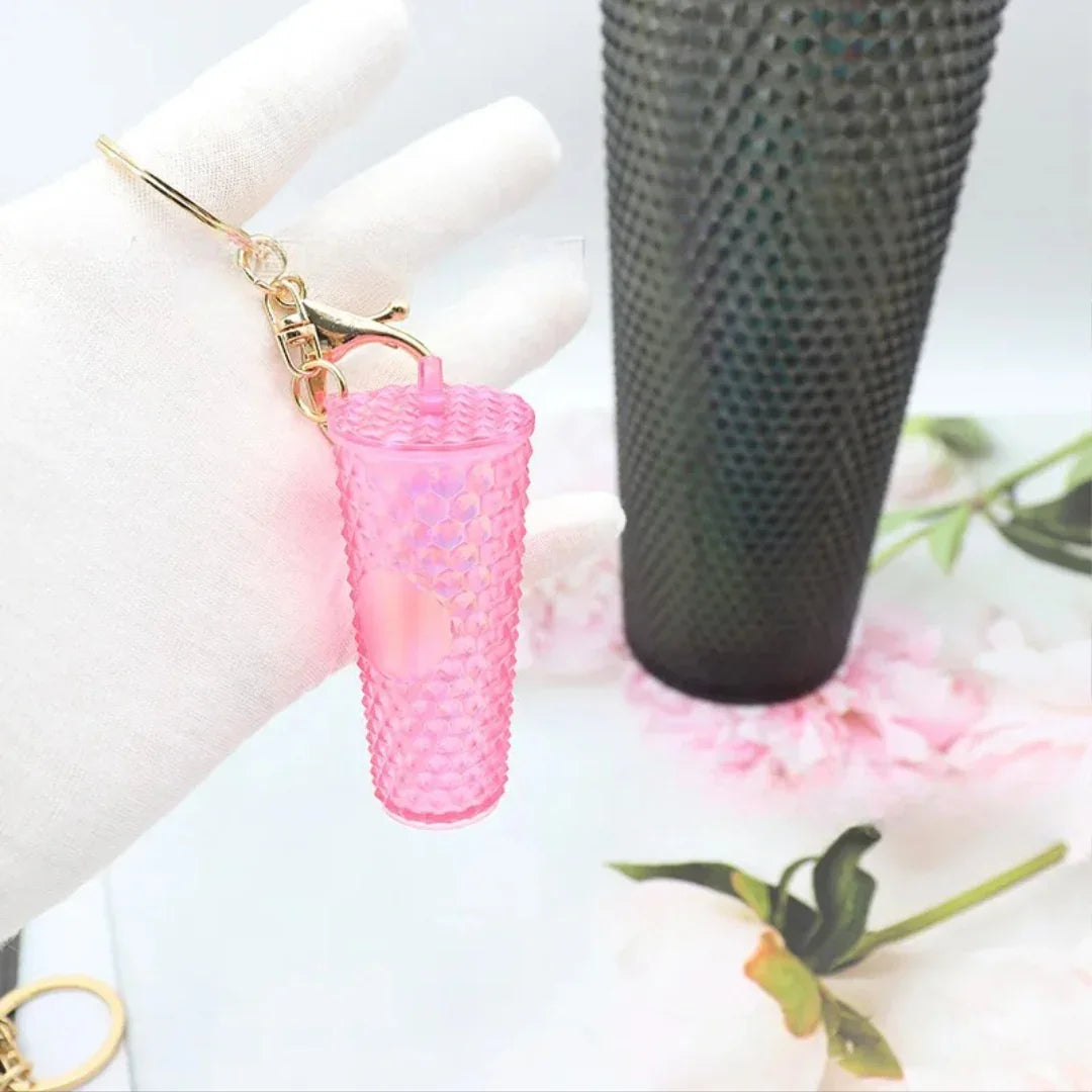 StarBX Glitter Glow Tumbler Keychain