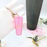 StarBX Glitter Glow Tumbler Keychain