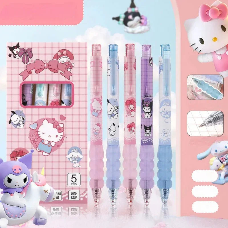 Sanliou Cloud Grip Gel Pen (Set of 5)