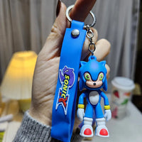 Sonic Speed Squad Keychain