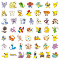 Kanto Pokemon Waterproof Decal Sticker Pack (50 Pcs)