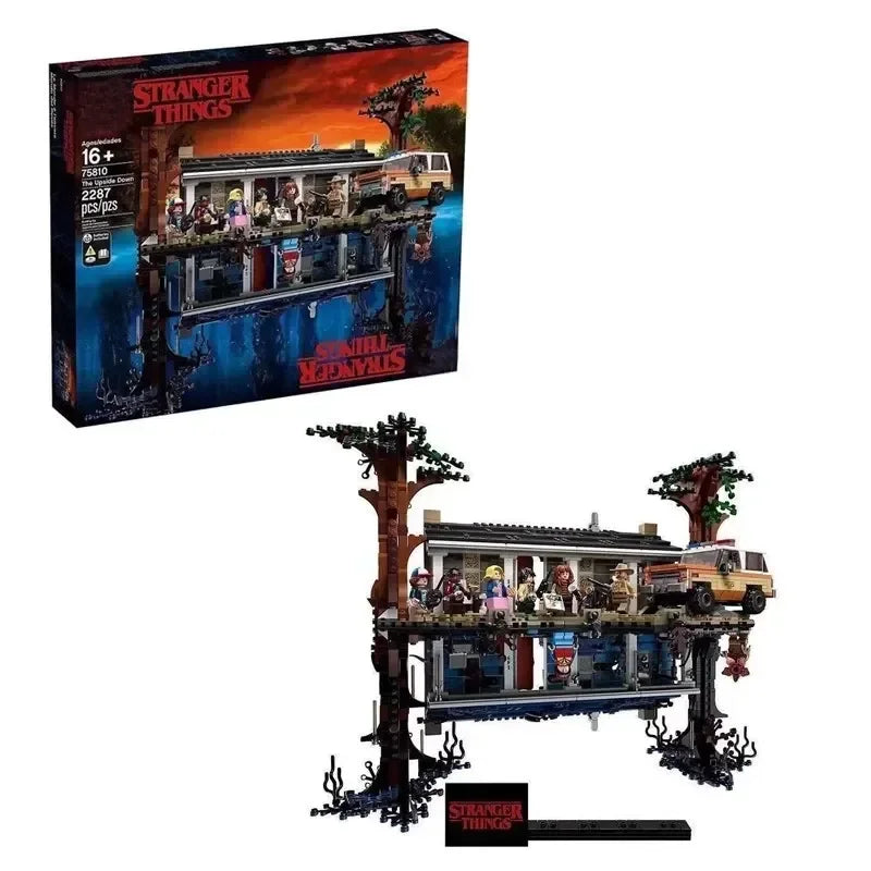 Stranger Things Red Blocks Stranger Things Upside Down Building Blocks (2287 Pcs)