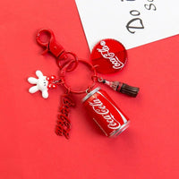 Cola Can Premium Blocks Keychain