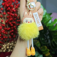 Labubu Long-Legged Plush Keychain