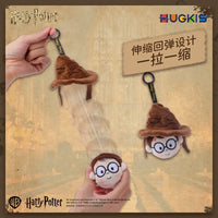 Hogwarts Sorting Hat Pull String Keychain